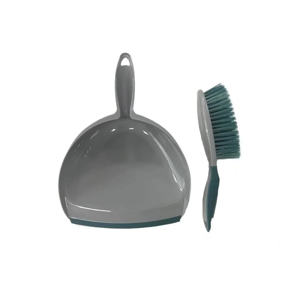 Jogo de Pá para Lixo com Escova de Limpeza - 2 Peças