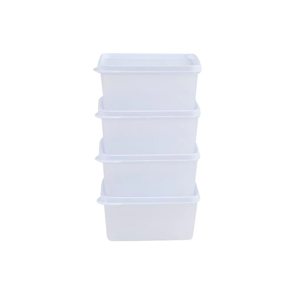 Jogo de Pote Herméticos Essencial Dup 500 ml - 4 Peças