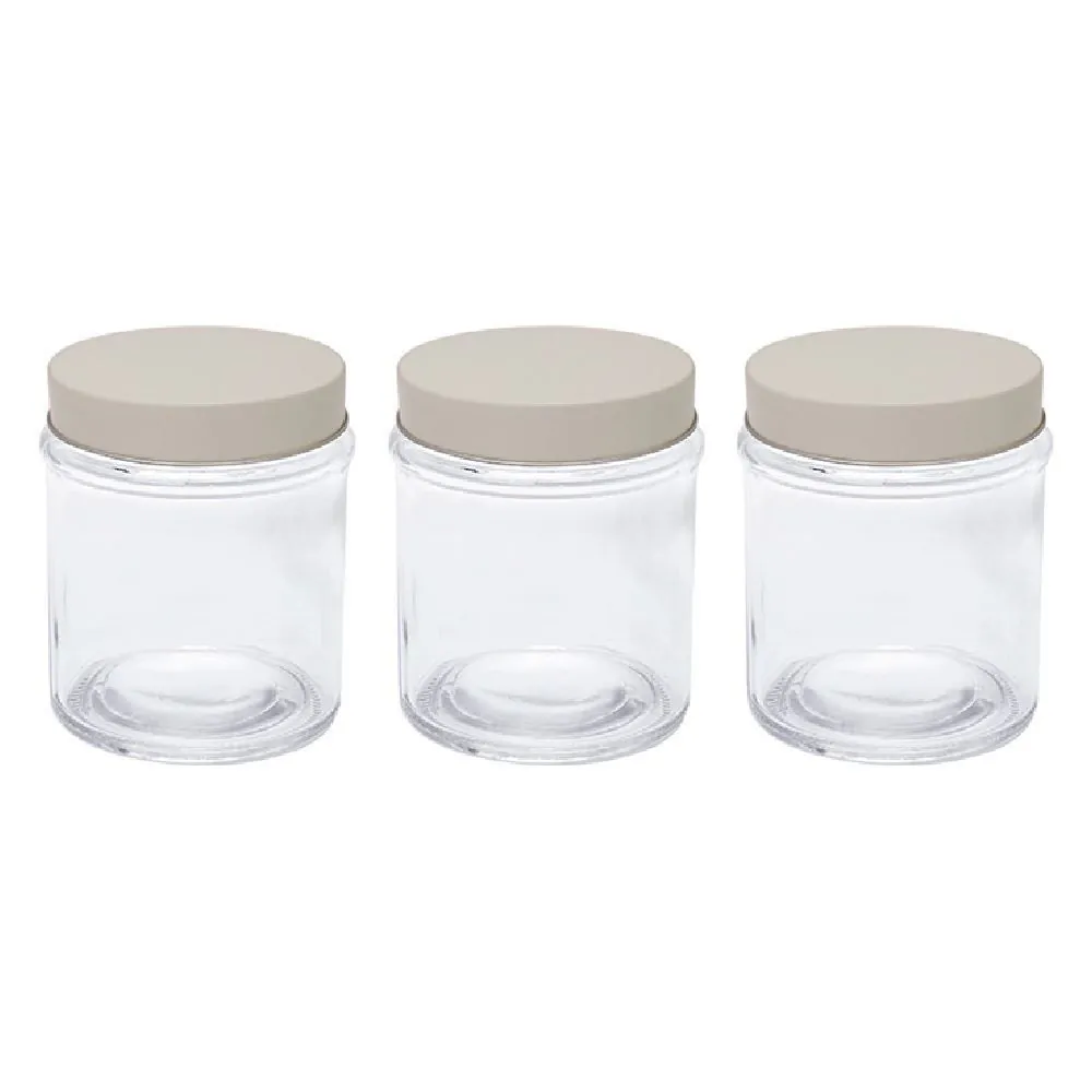 Jogo de Potes Malone Hauskraft 3 Peças - 350ml