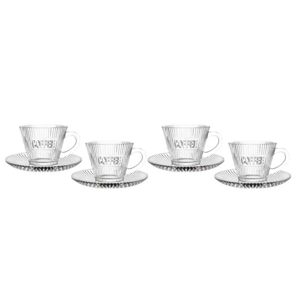 Jogo de Xícaras Print 8 Peças Hauskraft - 180ml