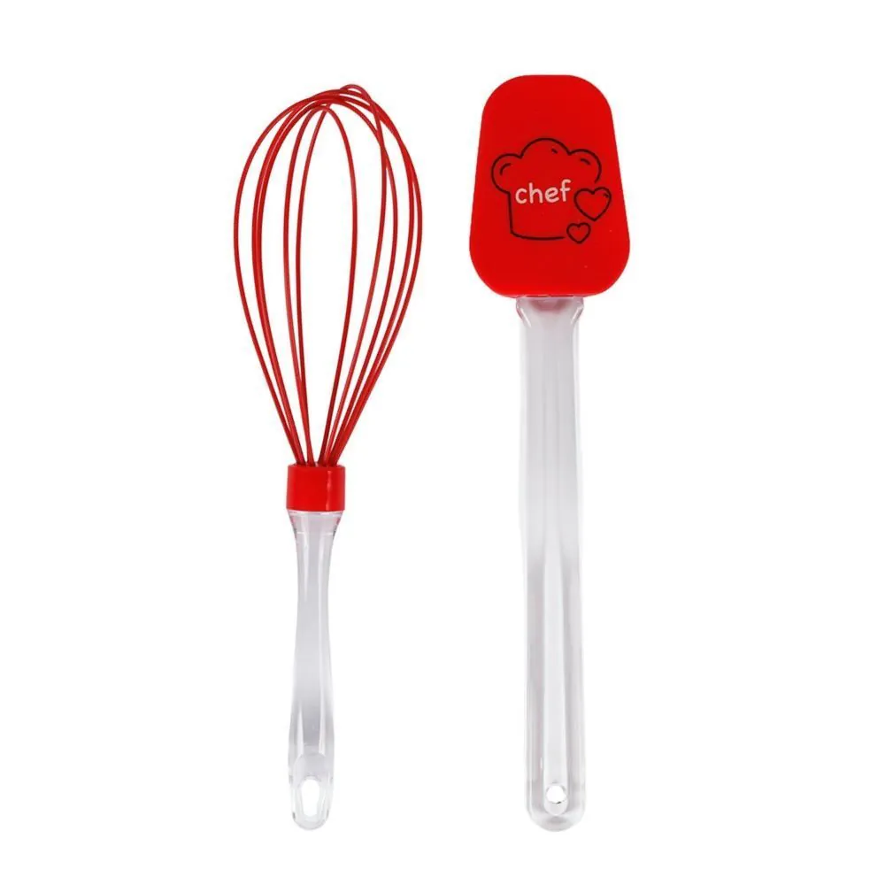 Jogo Espátula e Fouet de Silicone 2 Peças - Chef