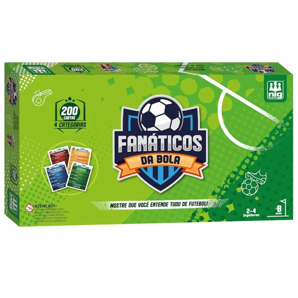 Jogo Fanáticos da Bola Nig Brinquedos - 1145