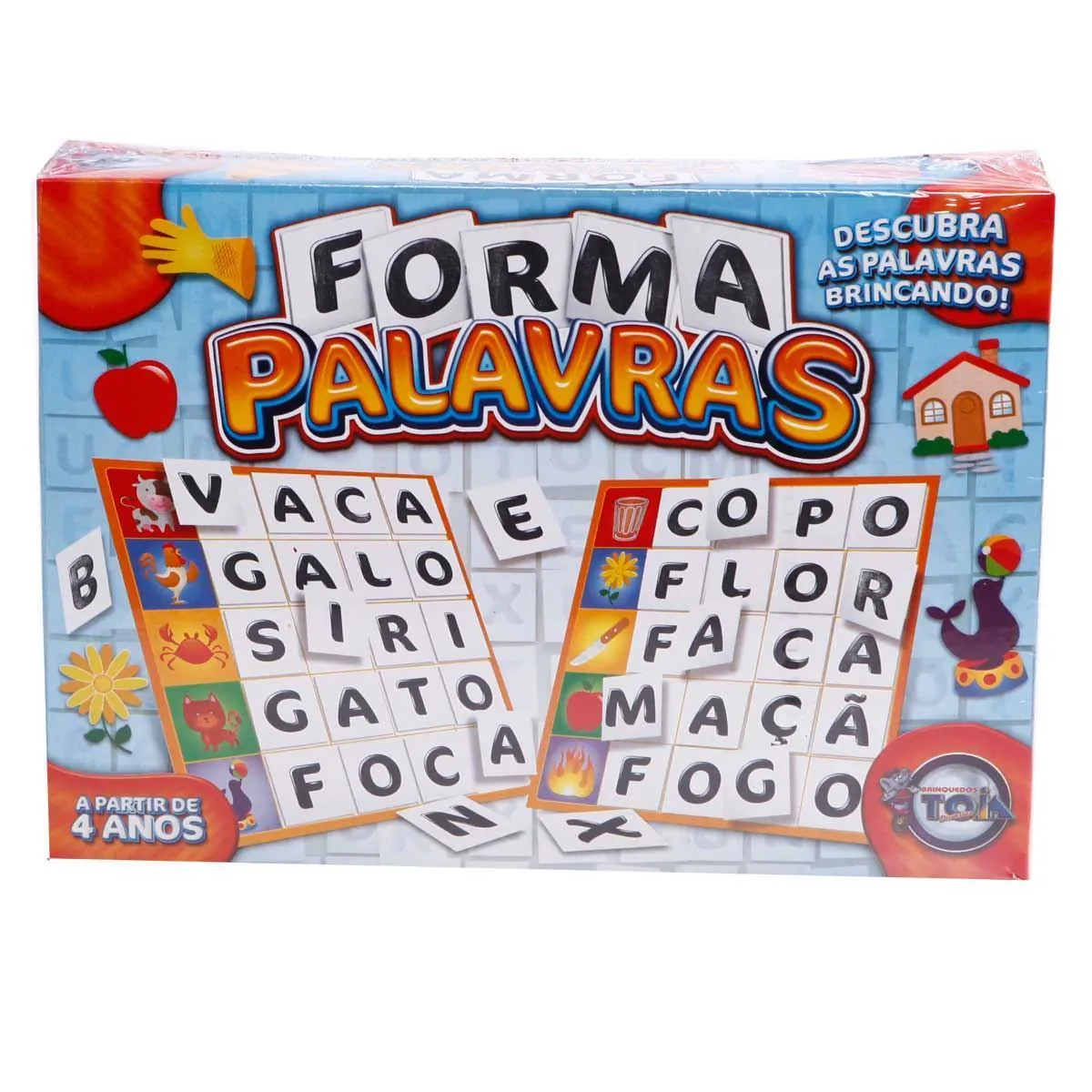Jogo Forma Palavras Brincando com as Palavras Toia - Diversos
