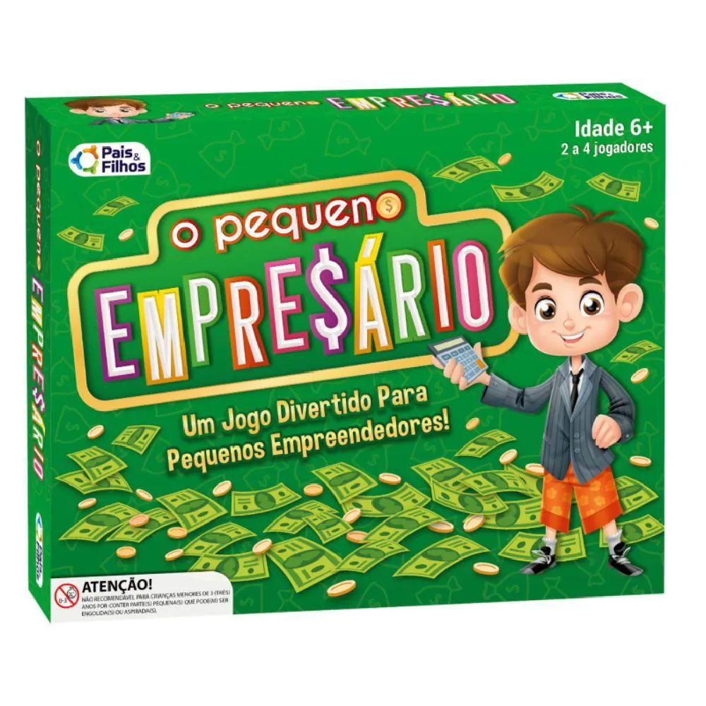 Jogo Pequeno Empresário Pais e Filhos - 2796