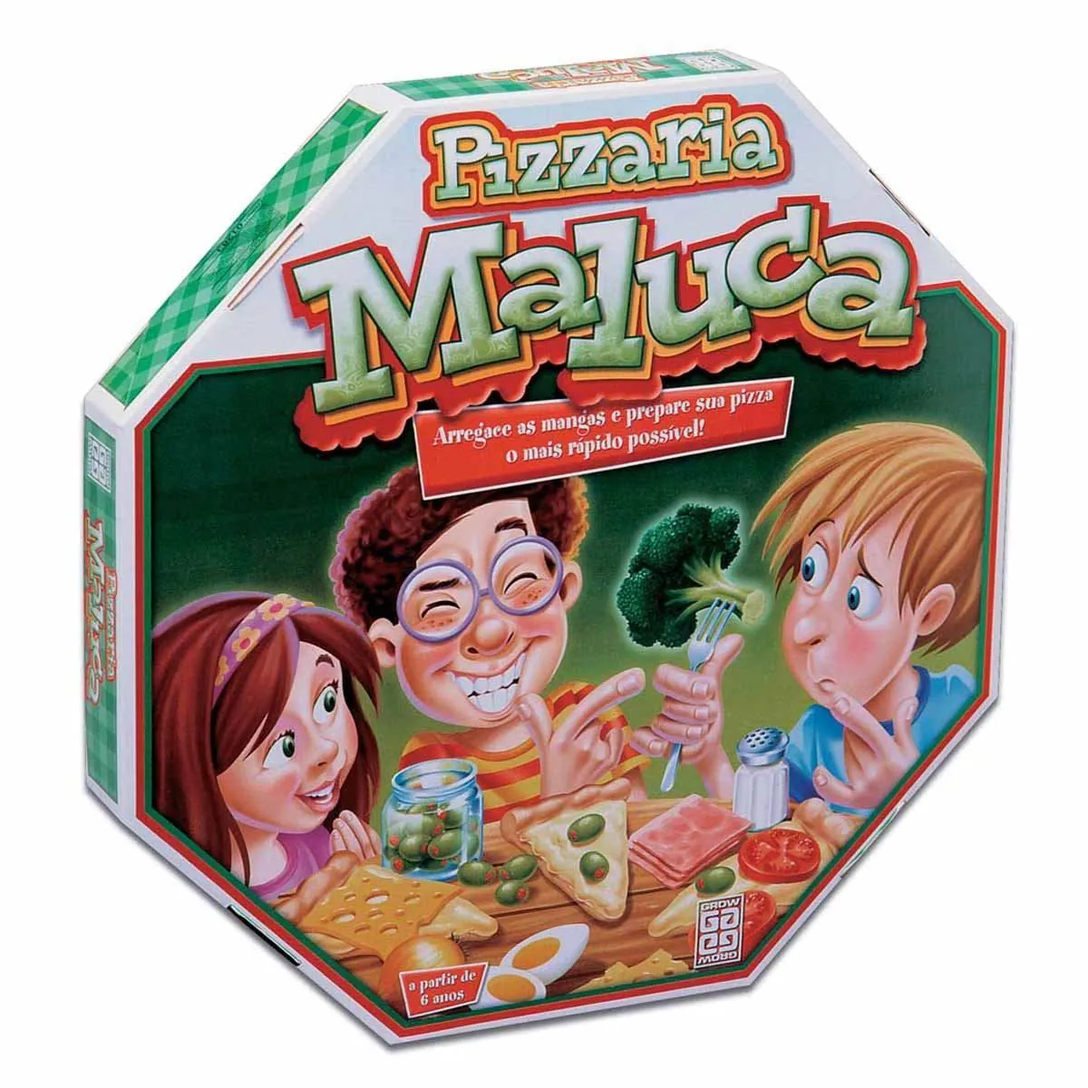 Jogo Pizzaria Maluca 1283 Grow - Verde
