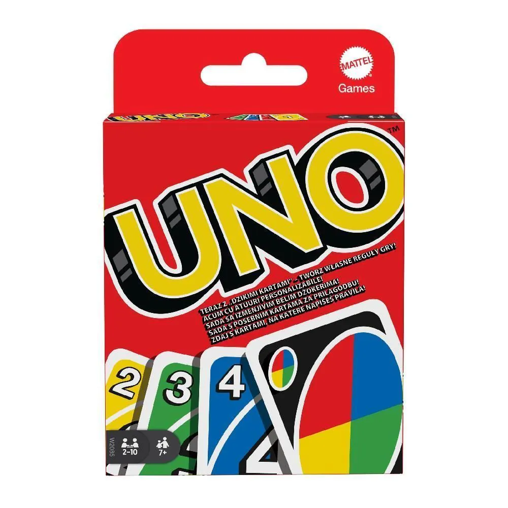 Jogo de Cartas Uno Original Mattel - W2085