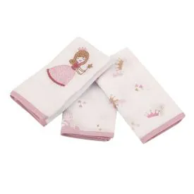 Kit 3 Panos de Boca 32 X 32 Cm 100% Algodão Baby - Carros