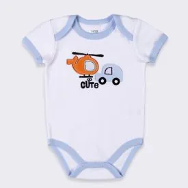 Kit Bebê Macacão, Body e Calça Yoyo Baby Bege Leao