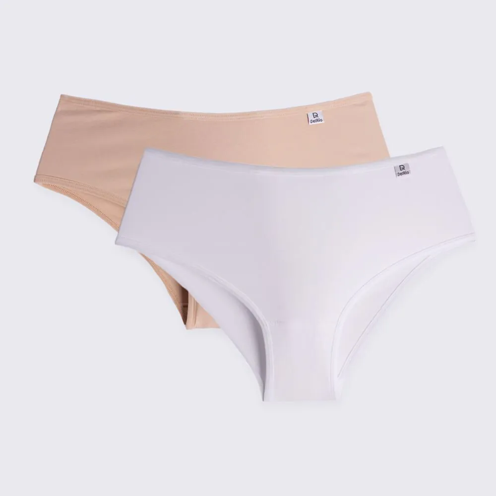 Kit Calcinha DelRio Cintura Alta com 2 Unidades K2