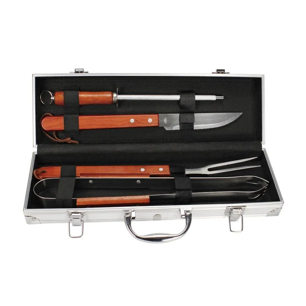 Kit Churrasco com Maleta 5 Peças - ST56957