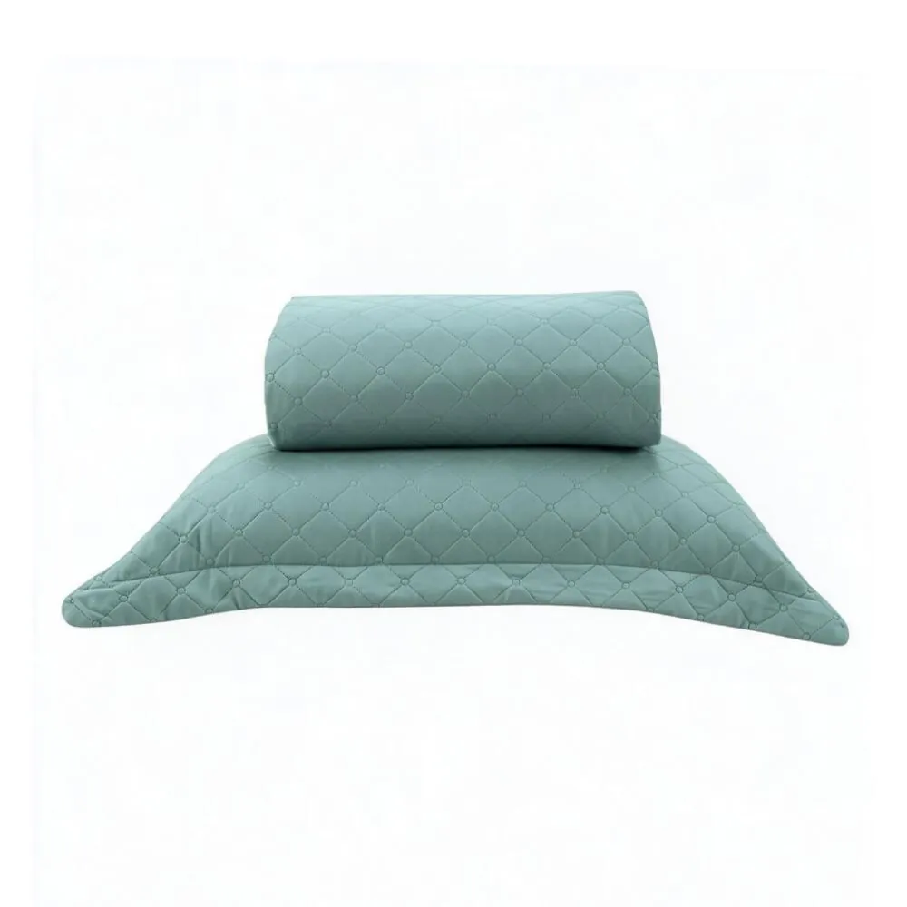 Kit Colcha Solteiro Versalhes/Napoli Lisa 2 pçs - Verde