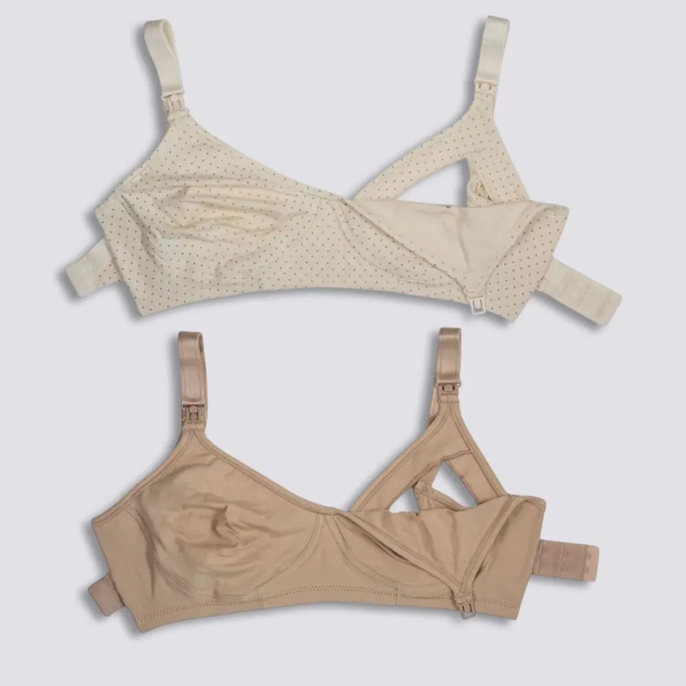 Kit com 2 Sutiãs Amamentação Duo DelRio A10