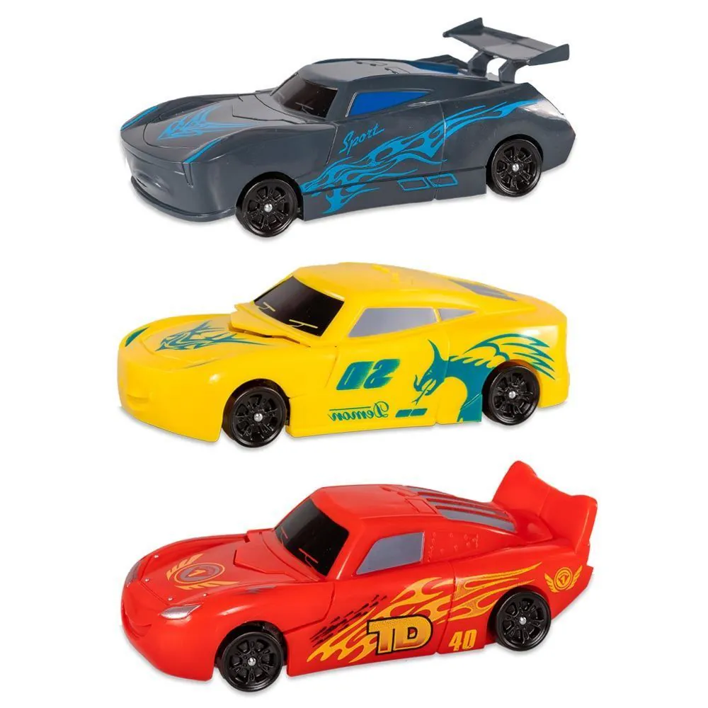 Kit com 3 Robôs Transformers - Hbr0040 - Colorido
