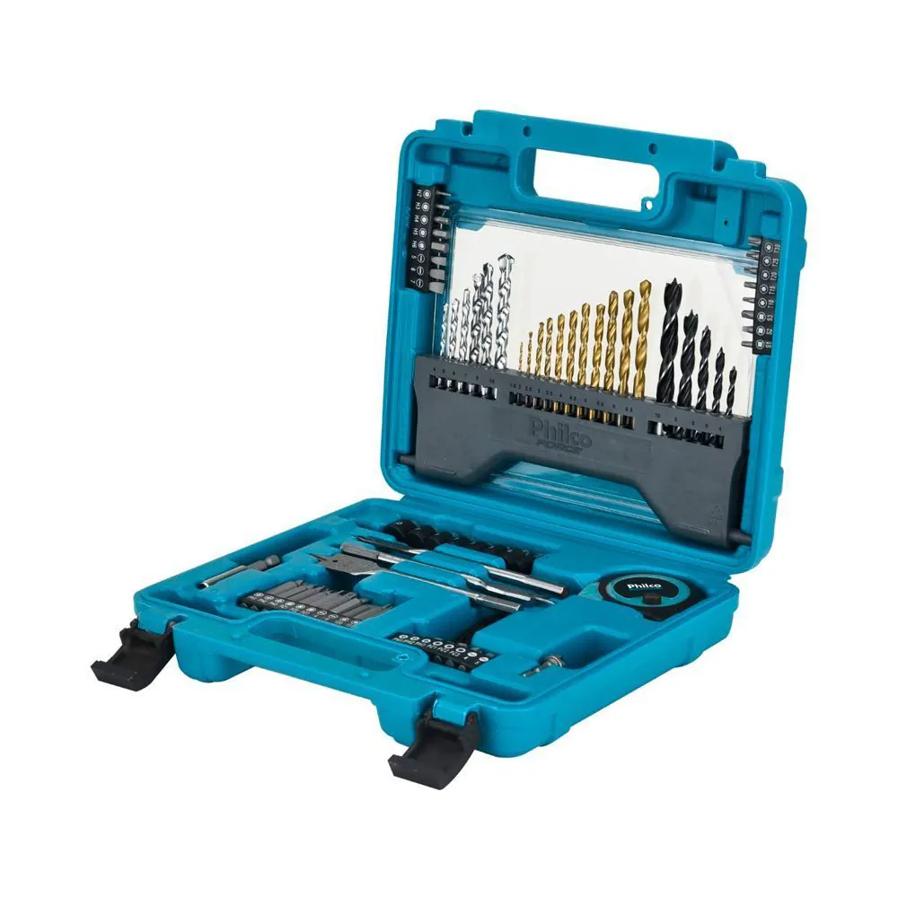 Kit de Ferramentas 70 Peças Pkf01 Philco - Azul