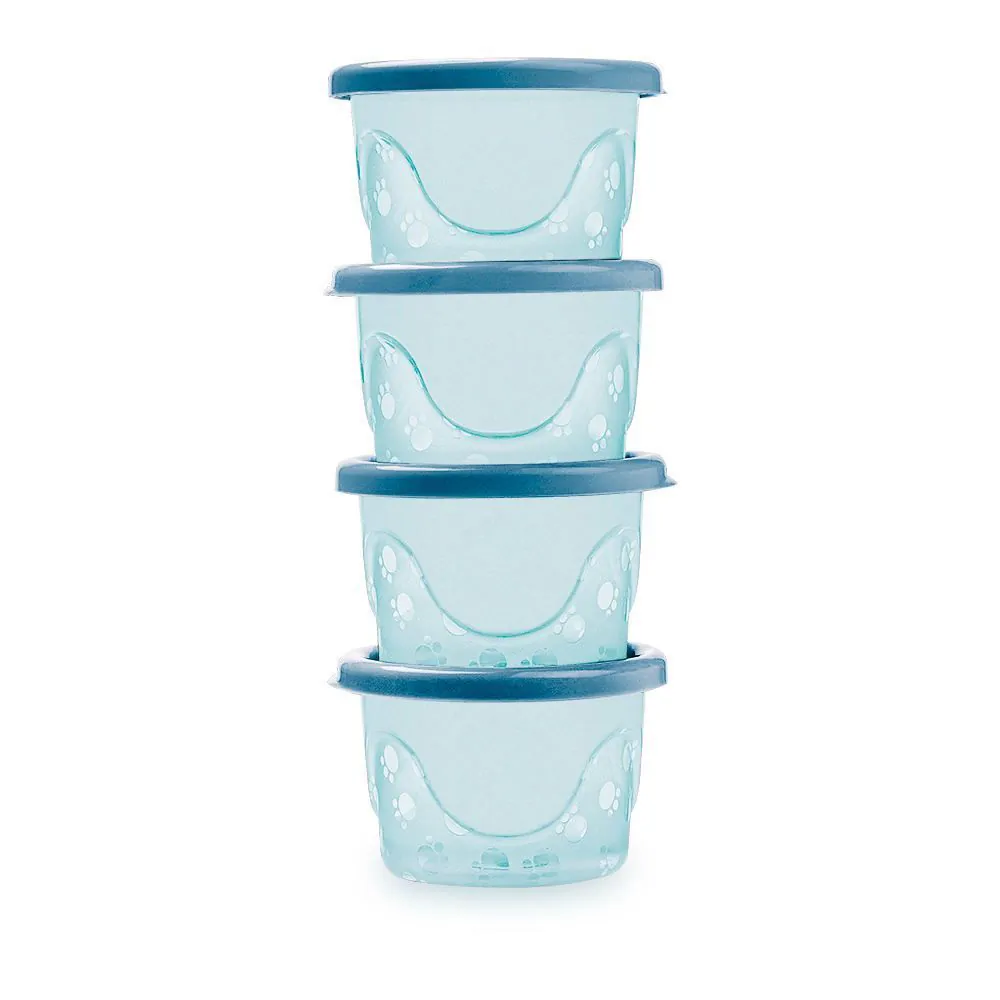 Kit de Potes Infantis 125Ml 4 Peças - Nevoa