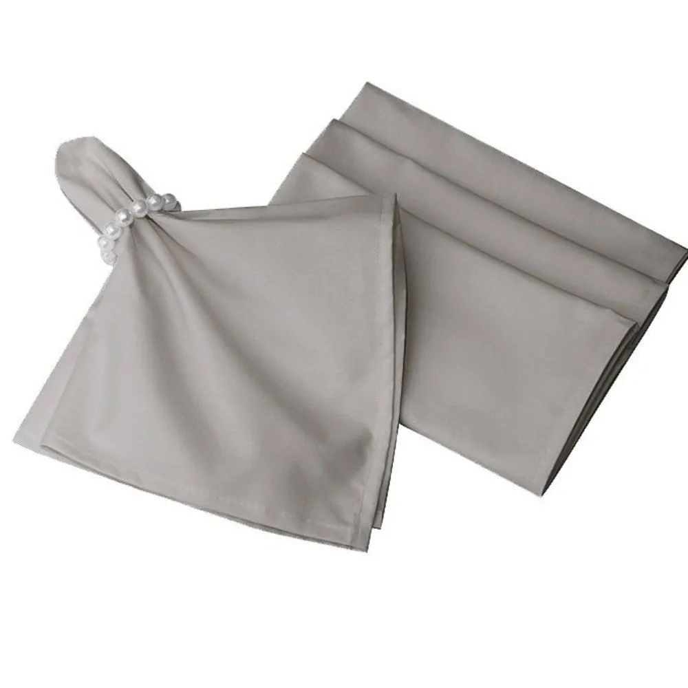 Kit Guardanapo Classic 4 Peças - Prata