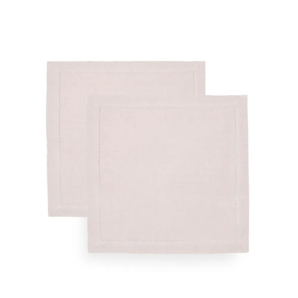 Kit Guardanapos Royale 100% Algodão 2 pçs - Bege
