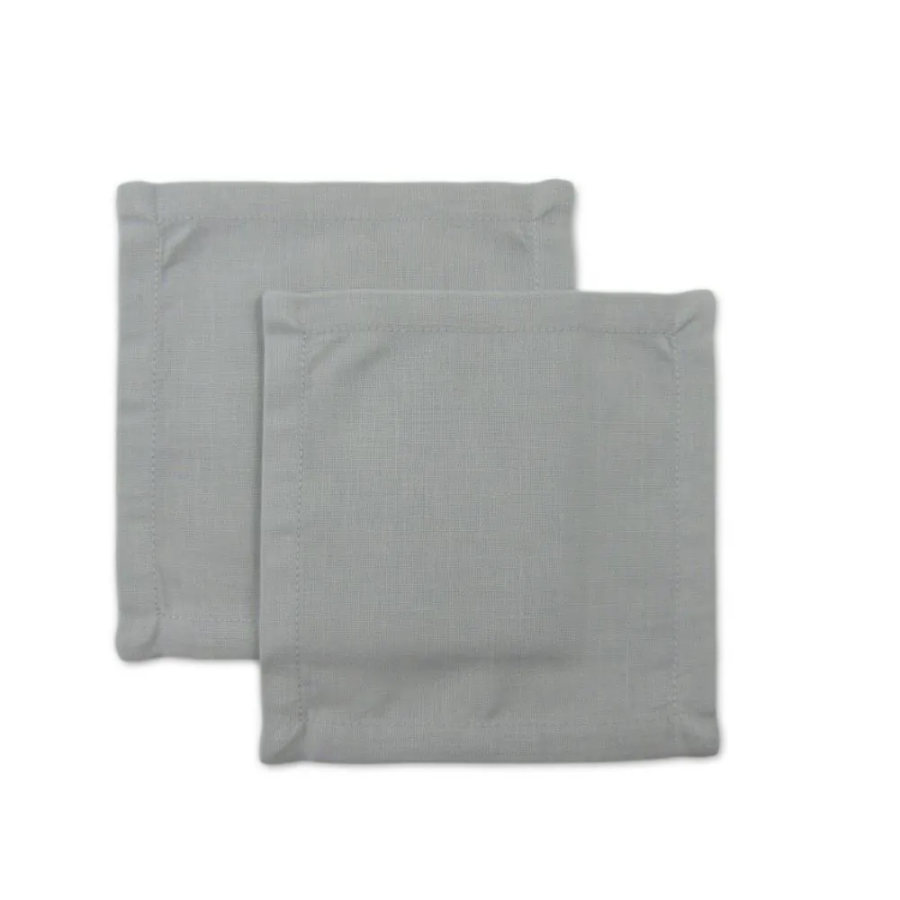 Kit Guardanapos Royale 100% Algodão 2 pçs - Cinza