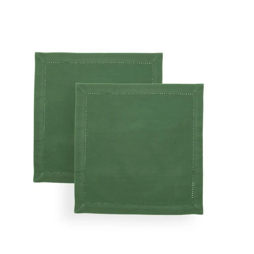 Kit Guardanapos Royale 100% Algodão 2 pçs - Verde