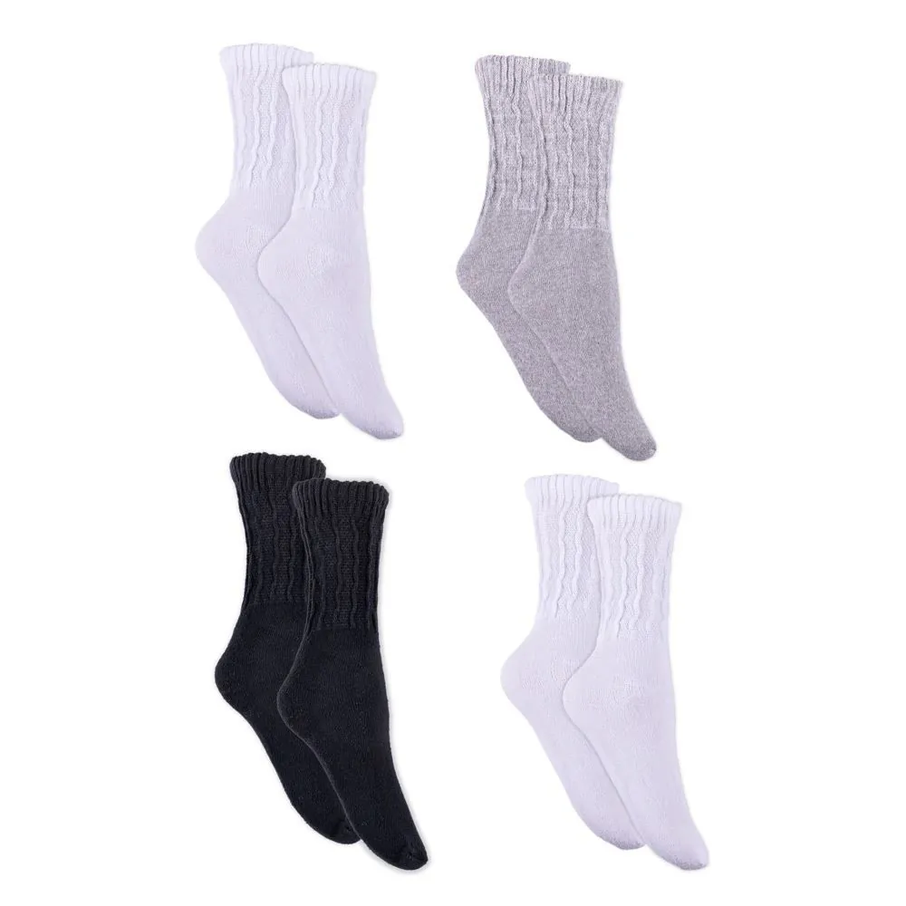 Kit Meia Feminina com 04 Pares Aeróbica 33-38 Risk - Mista