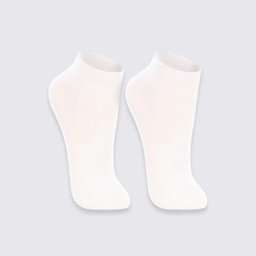 Kit Meia Infantil Cano Curto Lupo Bco/Bco