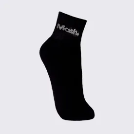 Kit Meia Masculina com 3 Pares Cano Curto Esportiva Mash - Pt/Cz/Pt 39/43