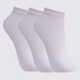 Kit Meia Masculina com 3 Pares Cano Curto Risk - Branco 39/43