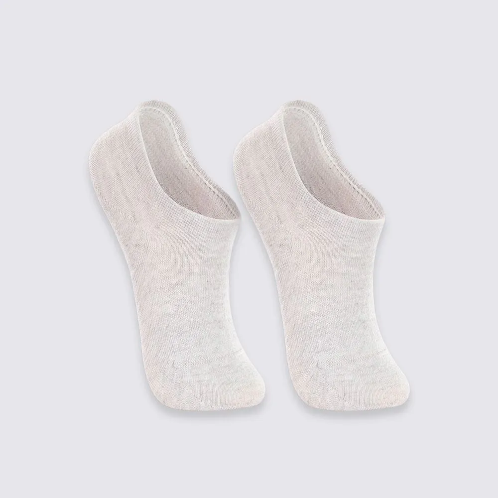 Kit Meia Sapatilha com 2 Pares Lupo - Cinza 34/39