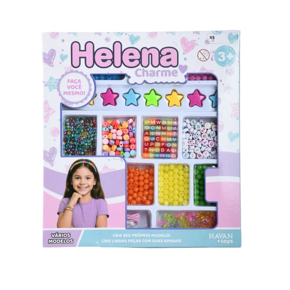 Kit Miçangas Helena Toys - HBR0852