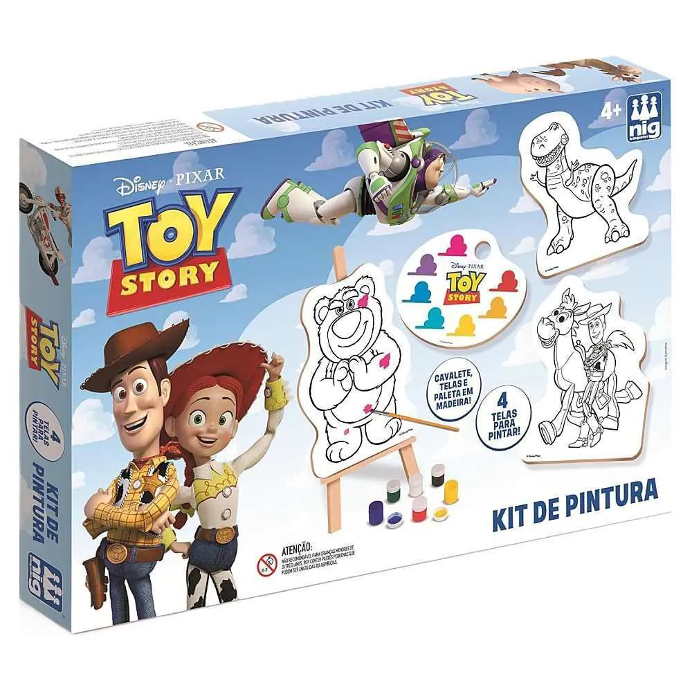 Kit Pintura Toy Story Disney Nig Brinquedos