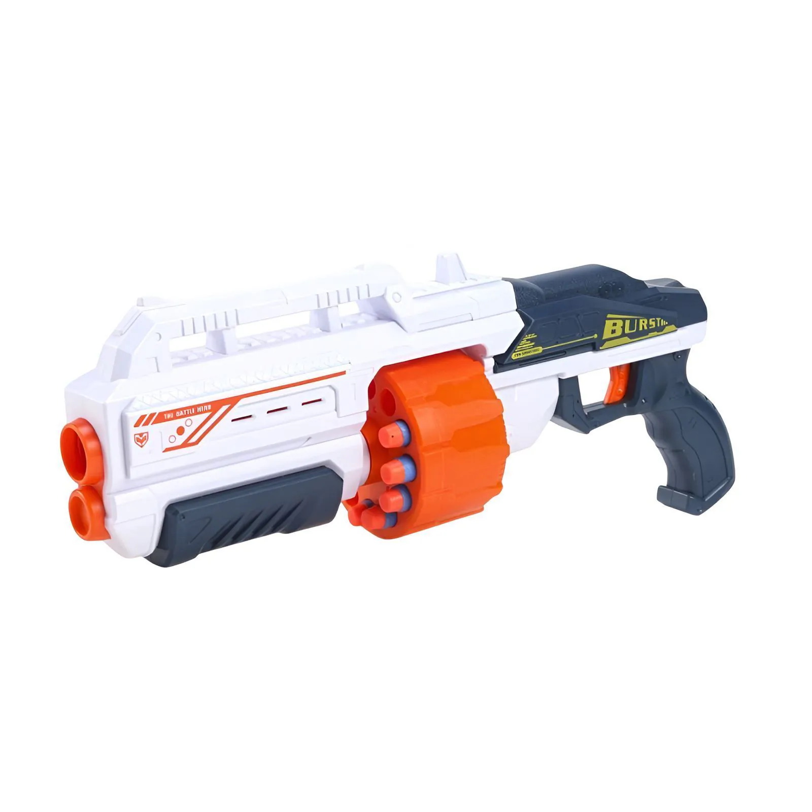 Lançador de Dardos com Tambor Branco Toys - HBR0784