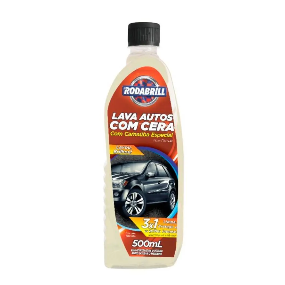 Lava Autos com Cera 3X1 Rodabrill - 10929