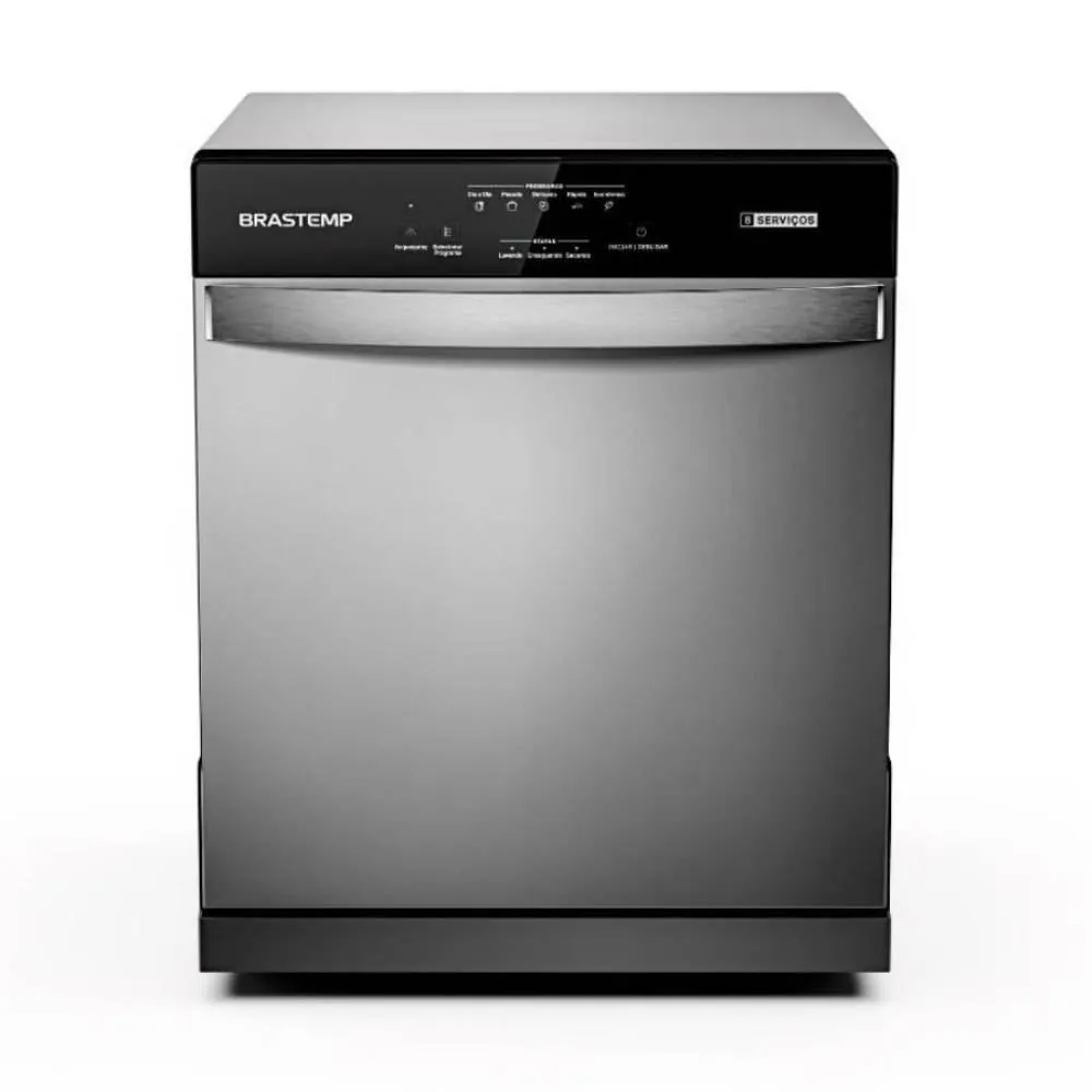 Lava Louças Brastemp 8 Serviços Cinza BLF08BS