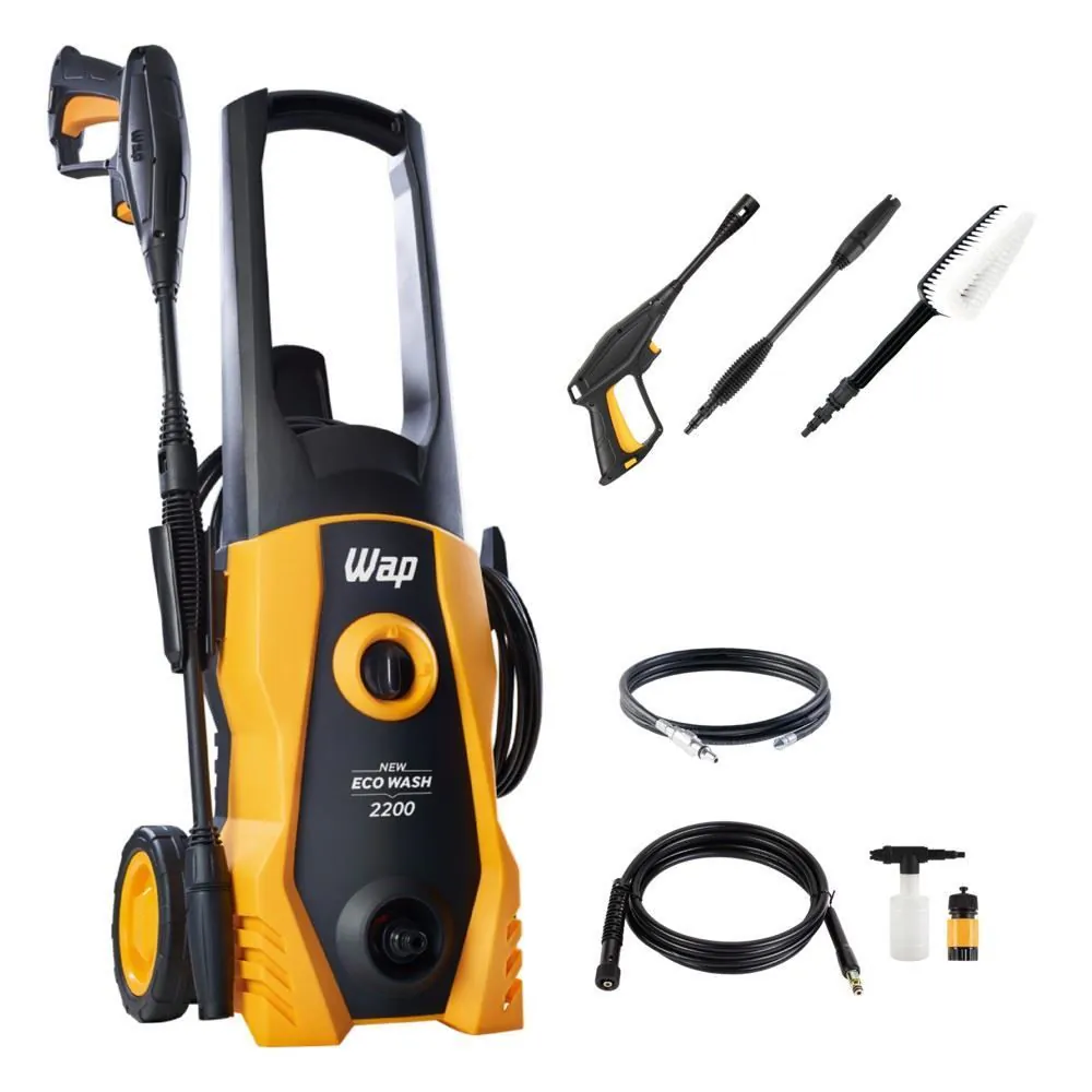 Lavadora e Desobstruidora de Alta Pressão Wap 1700W New Eco Wash Ultra
