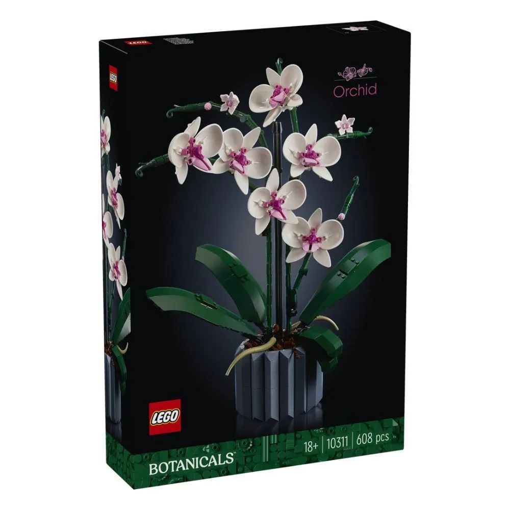 Lego Botânica Orquídea - 608 peças