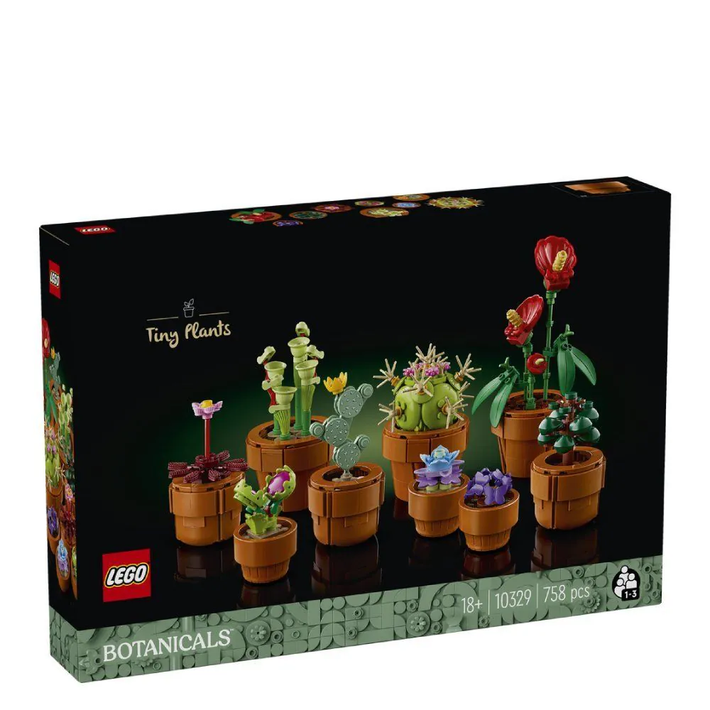 Lego Botânica Plantinhas - 758 peças