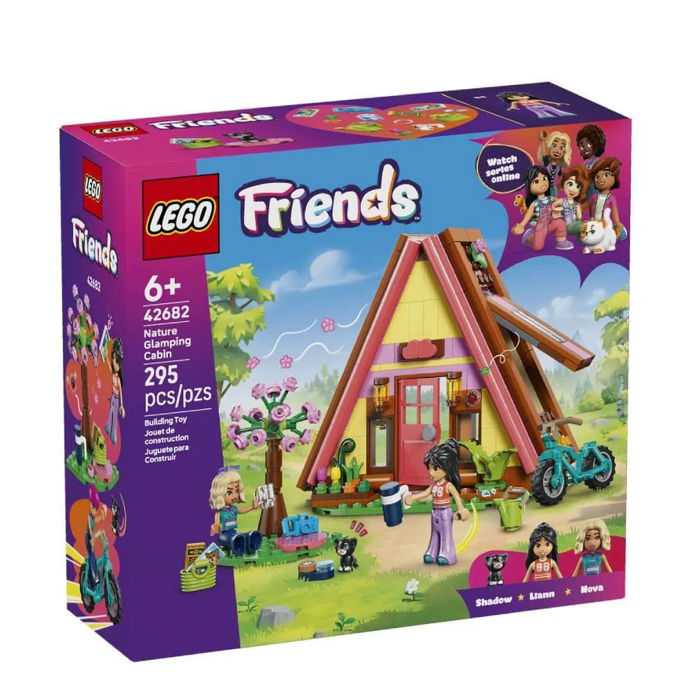 Lego Friends Cabana de Glamping ao Ar Livre - 295 peças