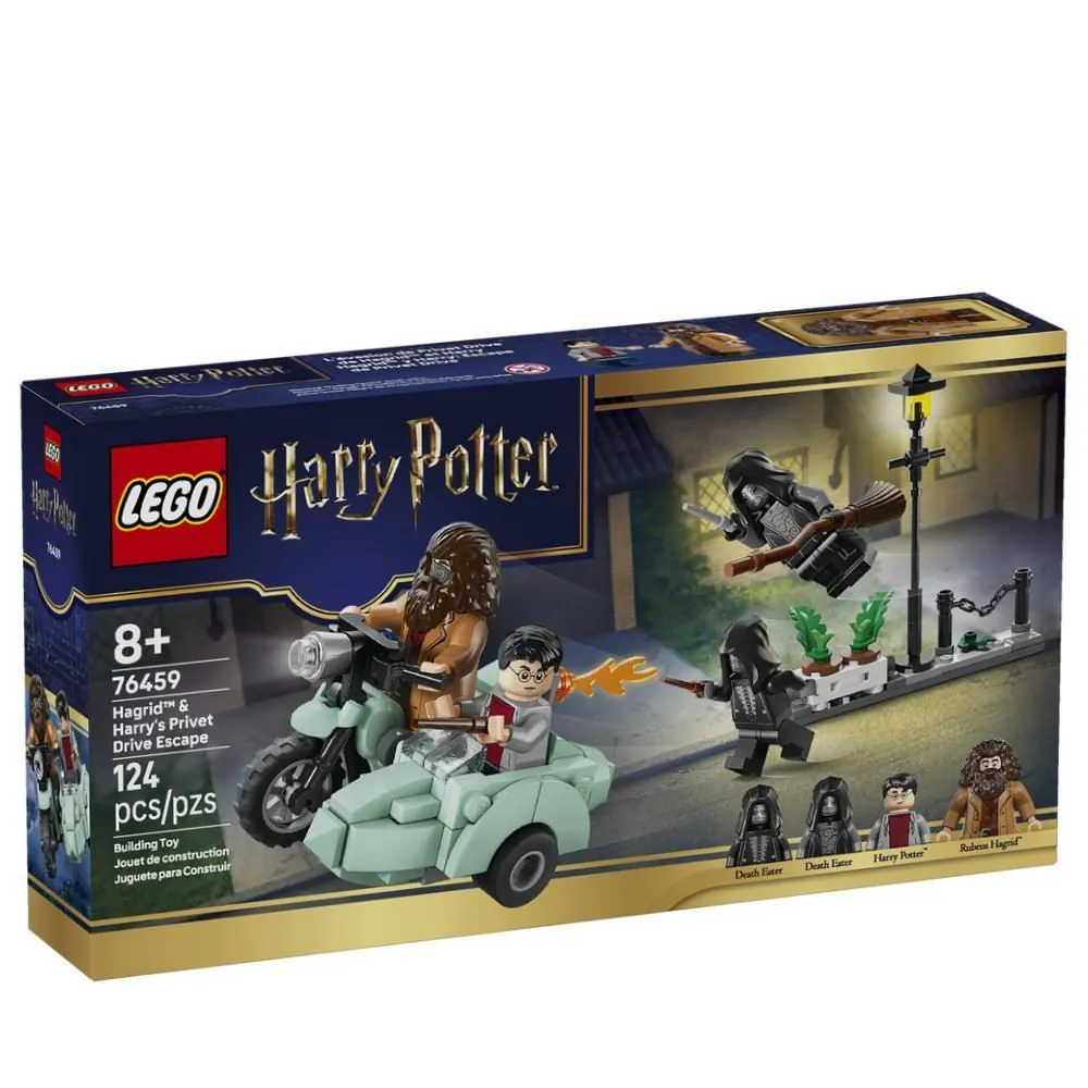 Lego Harry Potter Fuga da Rua dos Alfeneiros - 124 peças
