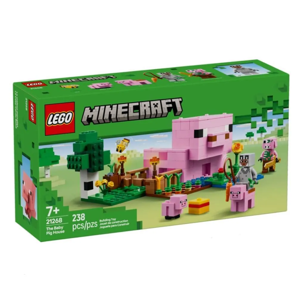 Lego Minecraft a Casa do Porquinho - 21268