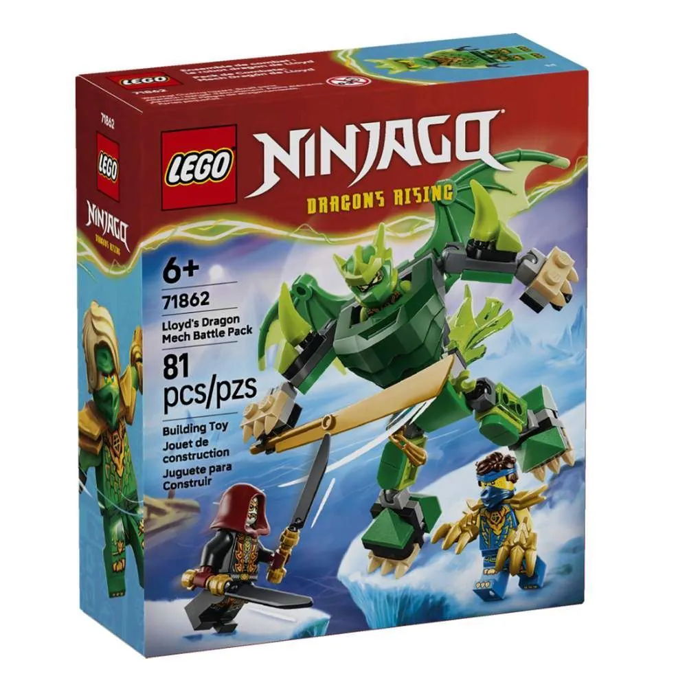 Lego Ninjago Pack de Combate Dragão Meca do Lloyd - 81 peças