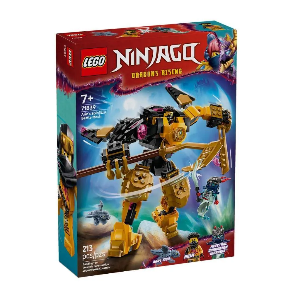 Lego Ninjago Robô de Batalha Spinjitzu de Arin - 71839