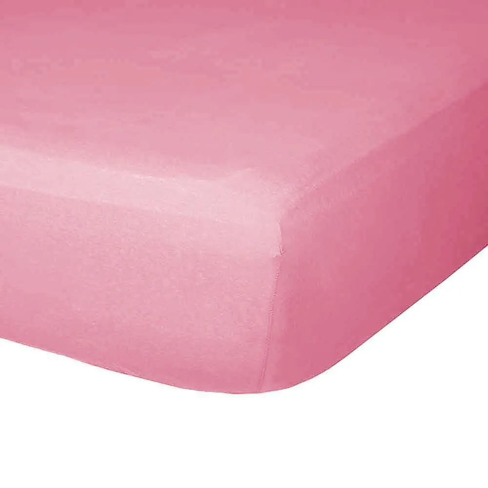 Lençol Avulso Queen com Elástico Malha Slim Solecasa 1 Peça - Rose