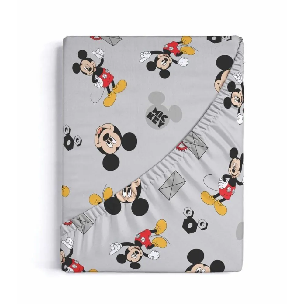 Lençol de Casal Infantil com Elástico Disney by Hedrons - Mickey Work Rotativo