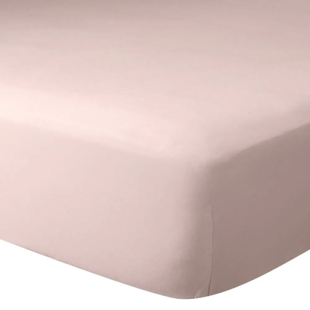 Lençol de Casal Percal Liso 100% Algodão Buona Fortuna - Rosa Velho