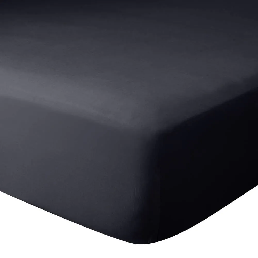 Lençol Queen com Elástico Avulso 150 Fios - Preto