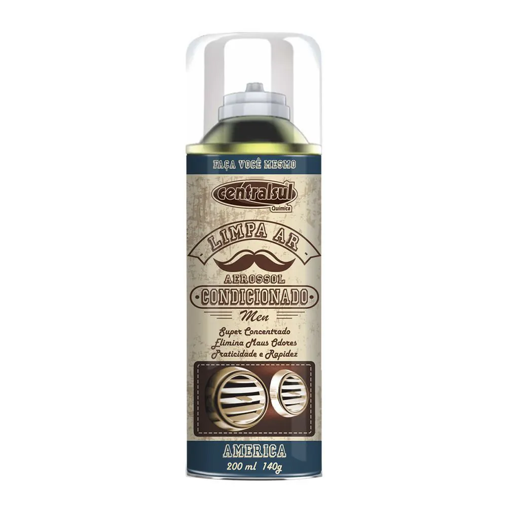 Limpa Ar Condicionado América 200Ml Centralsul - Men