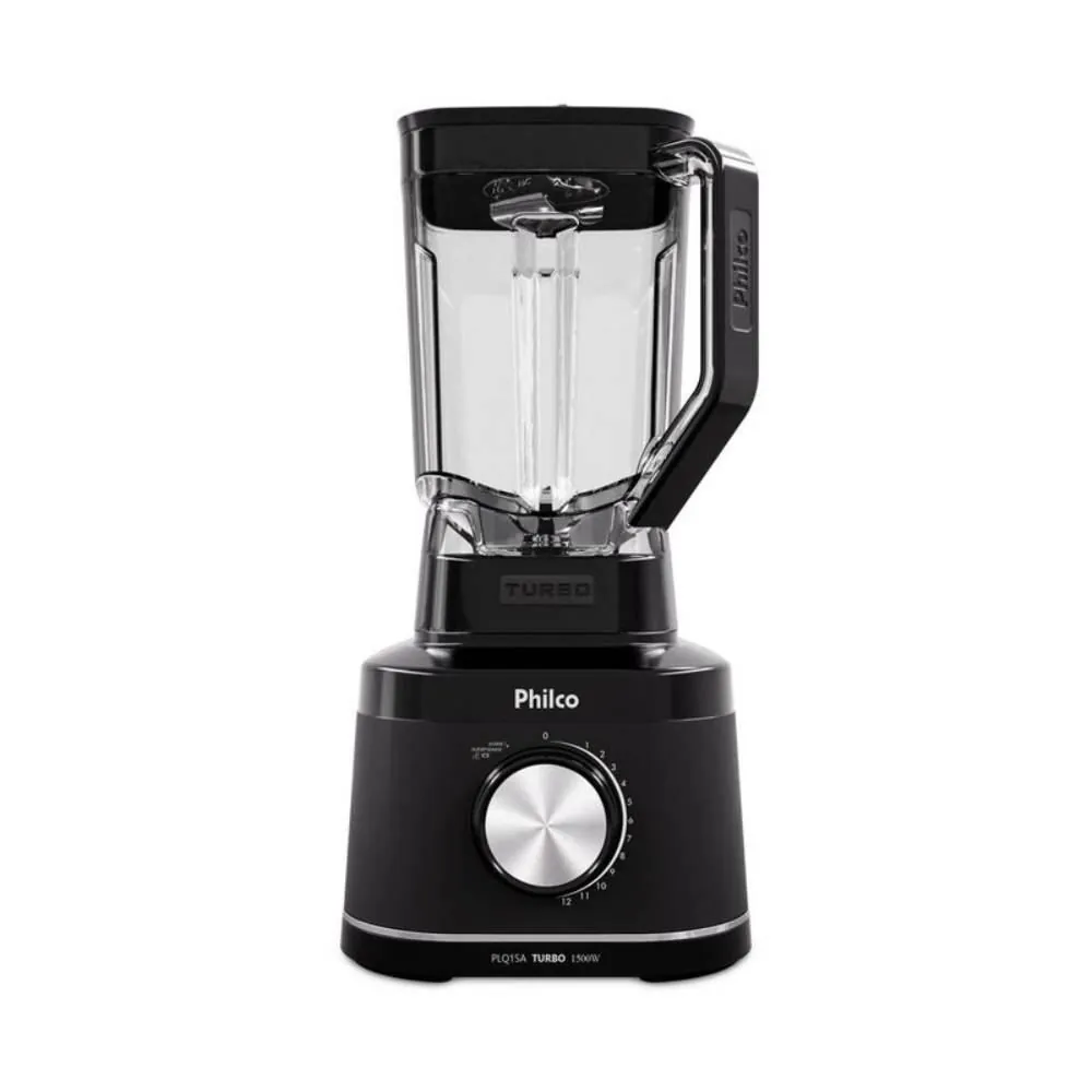 Liquidificador Philco PLQ15A Turbo 1500W 12 Velocidades 3,1 Litros