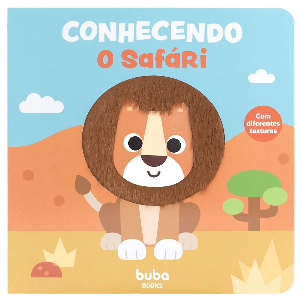 Livrinhos com Texturas Interativos Buba - Conhecendo o Safari