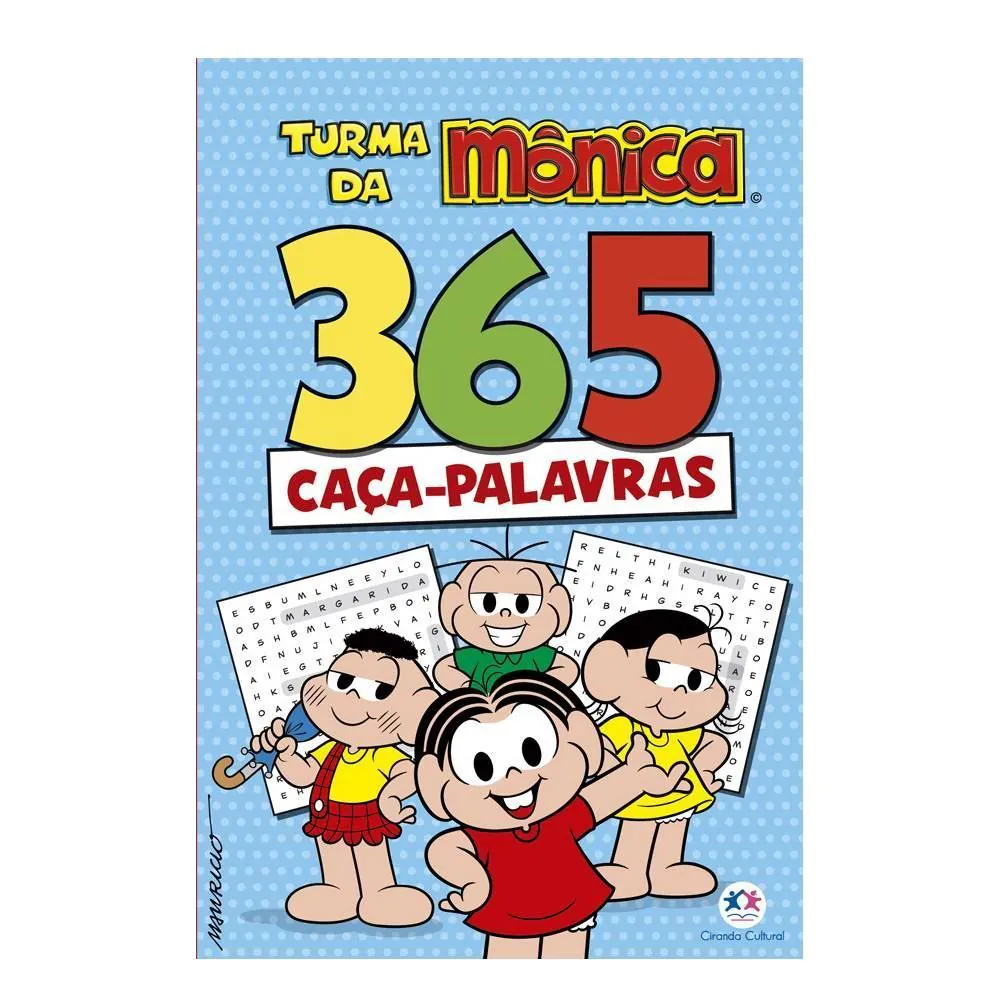 Livro 365 Atividades Ciranda Cultural - Turma da Mônica