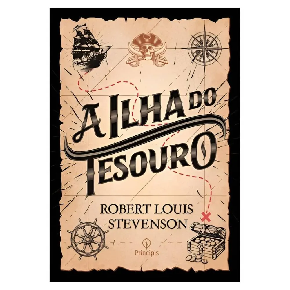 Livro a Ilha do Tesouro Ciranda Cultural